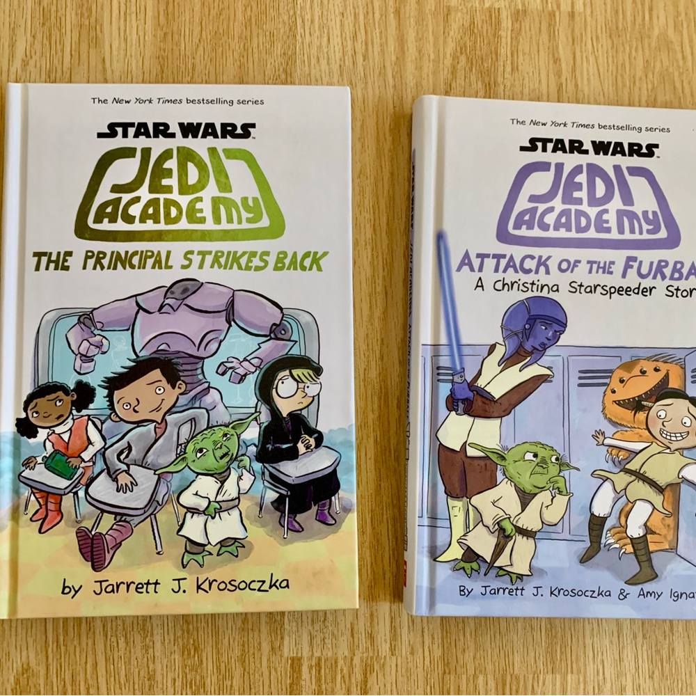 Star Wars Jedi Academy Kids Books